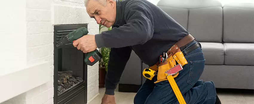 New Indoor Fireplace Installation in Scranton, Pennsylvania