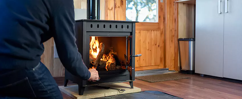 Open Hearth Wood Fireplace Installation in Scranton, PA
