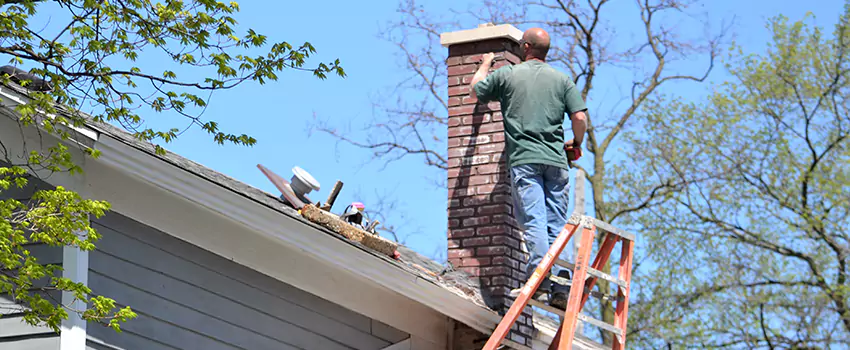 Vinyl and PVC Chimney Flashing Installation in Scranton, PA