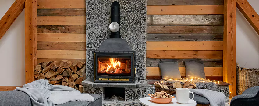 Thelin Hearth Products Direct Vent Gas Stove Fireplace Inspection in Scranton, Pennsylvania